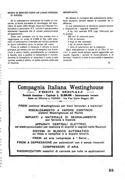 La tecnica professionale. Servizio lavori, linea e impianti raccolta di studi e notizie per l'istruzione del personale ferroviario