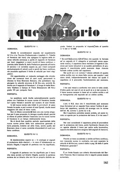 La tecnica professionale. Servizio lavori, linea e impianti raccolta di studi e notizie per l'istruzione del personale ferroviario