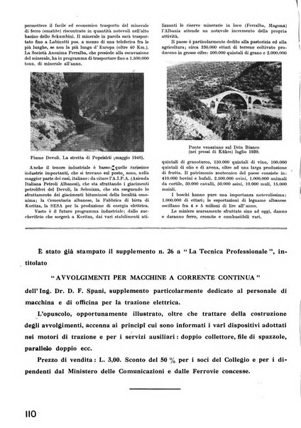 La tecnica professionale. Servizio lavori, linea e impianti raccolta di studi e notizie per l'istruzione del personale ferroviario