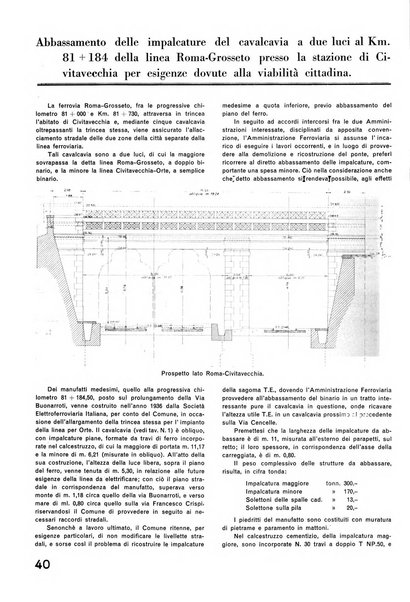 La tecnica professionale. Servizio lavori, linea e impianti raccolta di studi e notizie per l'istruzione del personale ferroviario