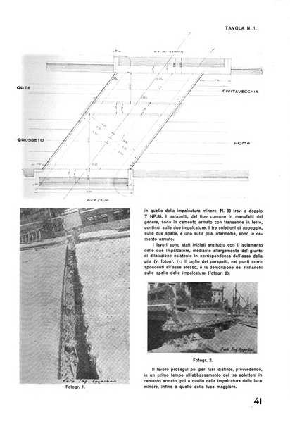 La tecnica professionale. Servizio lavori, linea e impianti raccolta di studi e notizie per l'istruzione del personale ferroviario