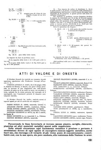 La tecnica professionale. Servizio lavori, linea e impianti raccolta di studi e notizie per l'istruzione del personale ferroviario