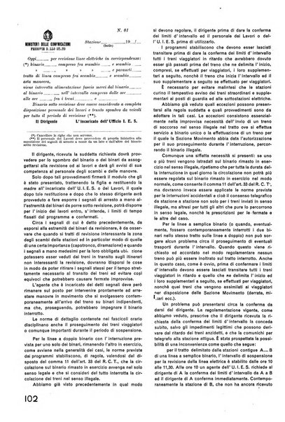 La tecnica professionale. Servizio lavori, linea e impianti raccolta di studi e notizie per l'istruzione del personale ferroviario