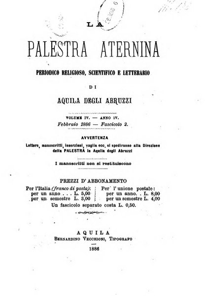 La palestra aternina