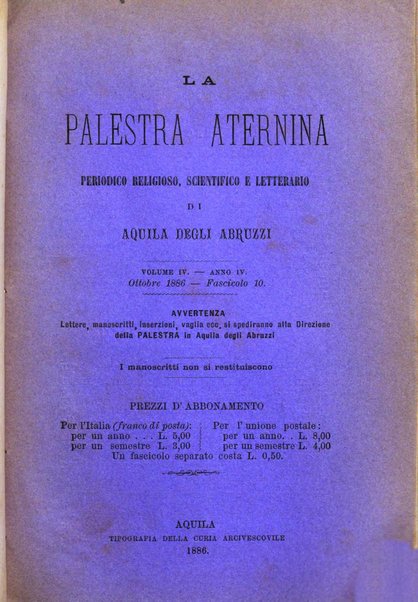 La palestra aternina