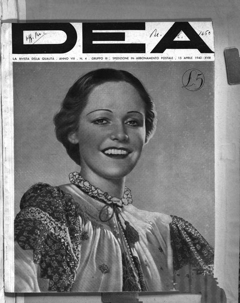 Dea rivista mensile della moda