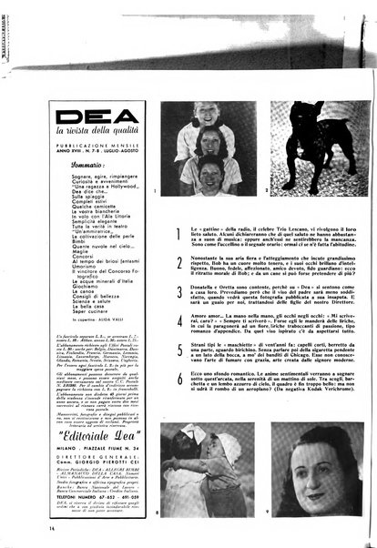 Dea rivista mensile della moda