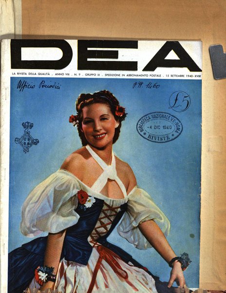 Dea rivista mensile della moda