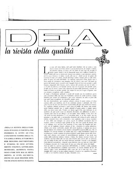 Dea rivista mensile della moda