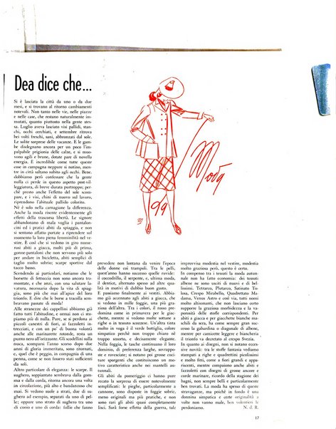 Dea rivista mensile della moda