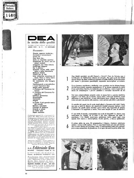 Dea rivista mensile della moda