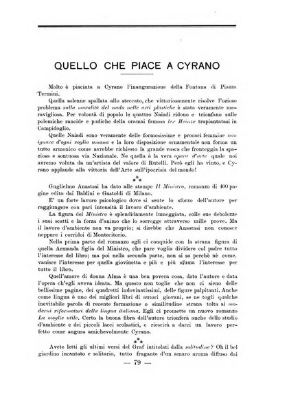 Cyrano de Bergerac rivista minima di coltura moderna