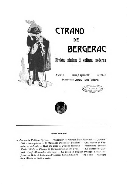 Cyrano de Bergerac rivista minima di coltura moderna