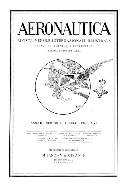 L'aeronautica rivista mensile internazionale illustrata