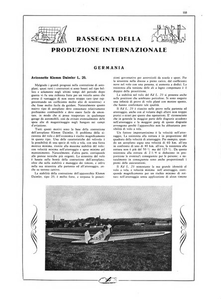 L'aeronautica rivista mensile internazionale illustrata