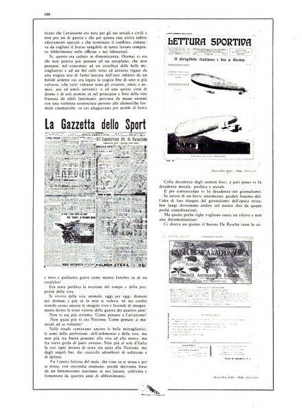 L'aeronautica rivista mensile internazionale illustrata