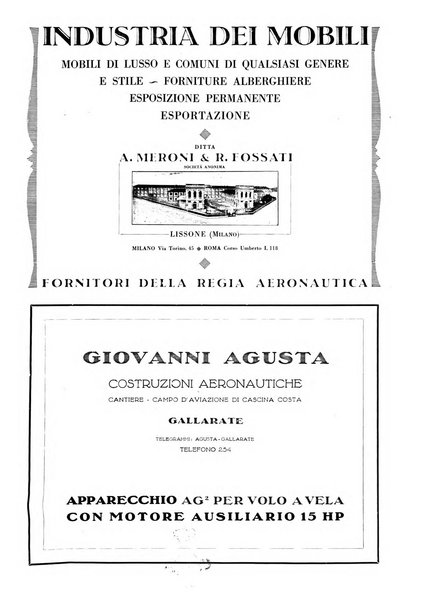 L'aeronautica rivista mensile internazionale illustrata