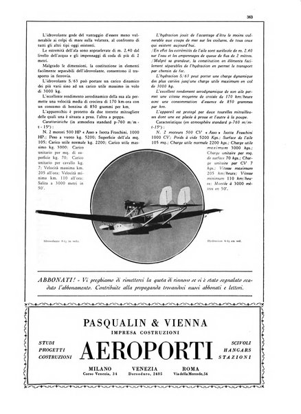 L'aeronautica rivista mensile internazionale illustrata