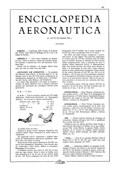 L'aeronautica rivista mensile internazionale illustrata