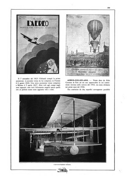 L'aeronautica rivista mensile internazionale illustrata