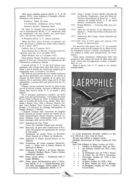 L'aeronautica rivista mensile internazionale illustrata