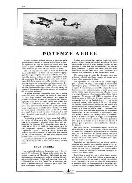 L'aeronautica rivista mensile internazionale illustrata