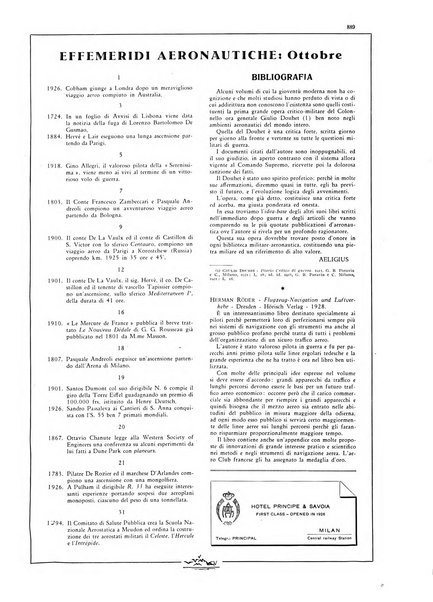 L'aeronautica rivista mensile internazionale illustrata