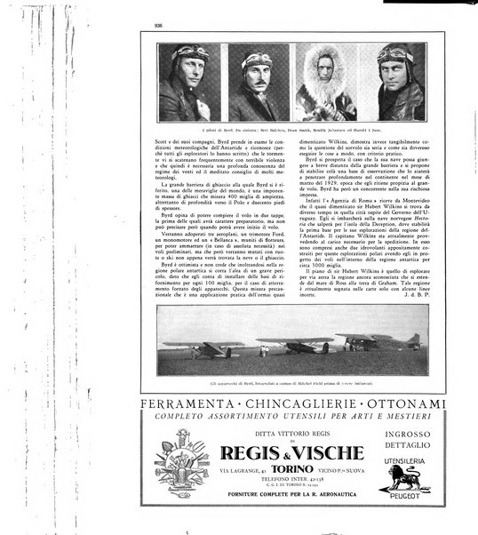 L'aeronautica rivista mensile internazionale illustrata