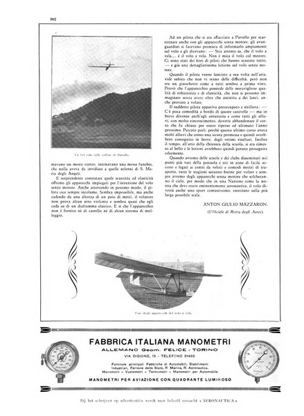 L'aeronautica rivista mensile internazionale illustrata