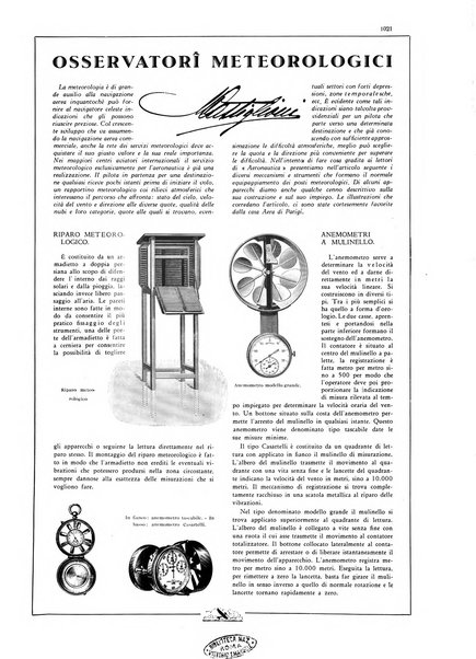 L'aeronautica rivista mensile internazionale illustrata