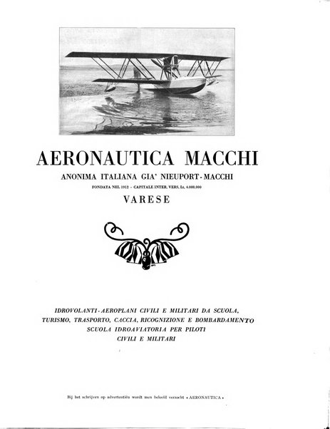 L'aeronautica rivista mensile internazionale illustrata