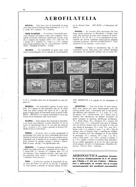 L'aeronautica rivista mensile internazionale illustrata