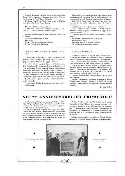 L'aeronautica rivista mensile internazionale illustrata