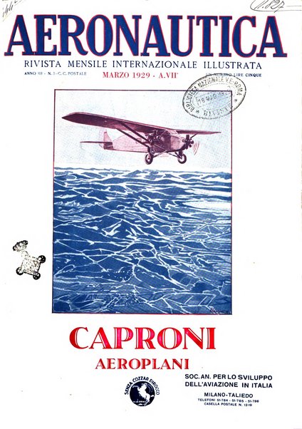 L'aeronautica rivista mensile internazionale illustrata