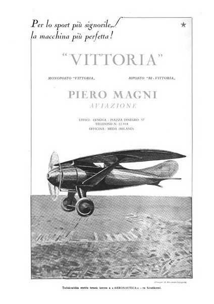 L'aeronautica rivista mensile internazionale illustrata