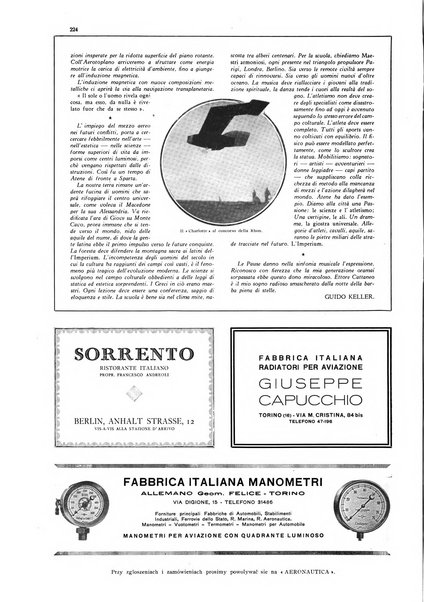 L'aeronautica rivista mensile internazionale illustrata