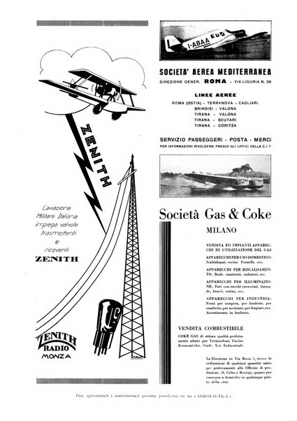 L'aeronautica rivista mensile internazionale illustrata