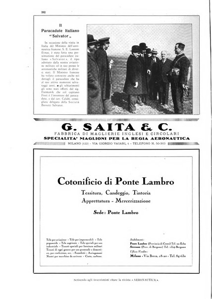 L'aeronautica rivista mensile internazionale illustrata