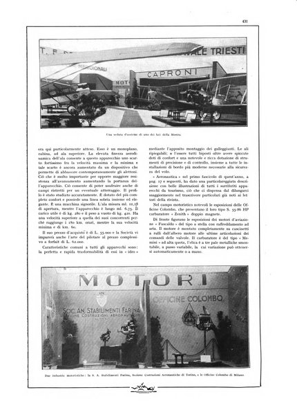 L'aeronautica rivista mensile internazionale illustrata