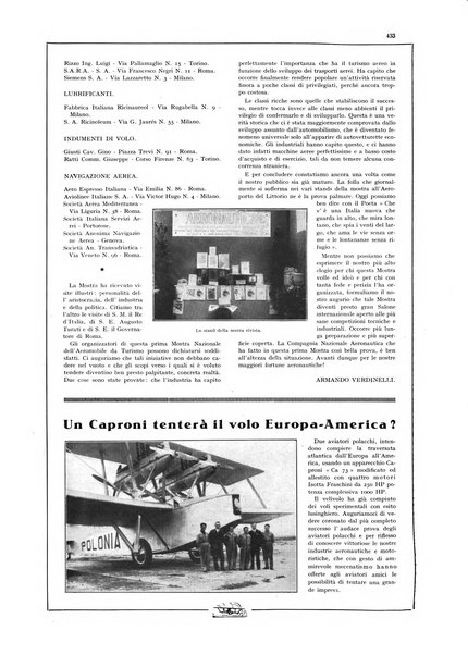 L'aeronautica rivista mensile internazionale illustrata