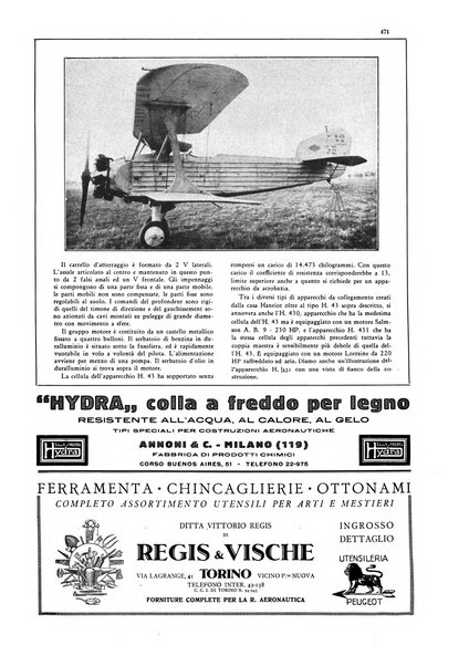 L'aeronautica rivista mensile internazionale illustrata