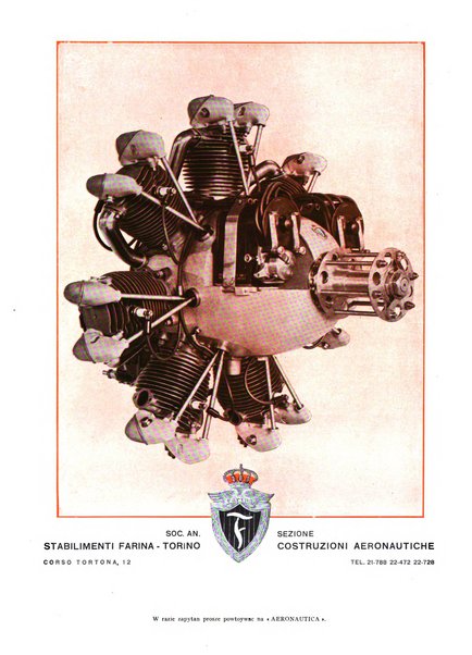 L'aeronautica rivista mensile internazionale illustrata