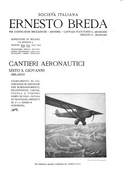 L'aeronautica rivista mensile internazionale illustrata