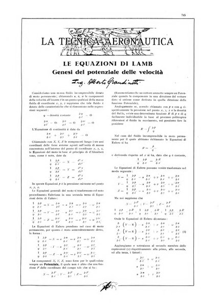 L'aeronautica rivista mensile internazionale illustrata