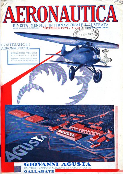 L'aeronautica rivista mensile internazionale illustrata