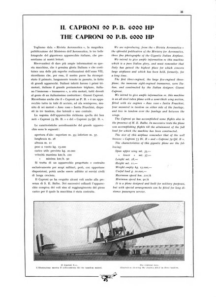 L'aeronautica rivista mensile internazionale illustrata