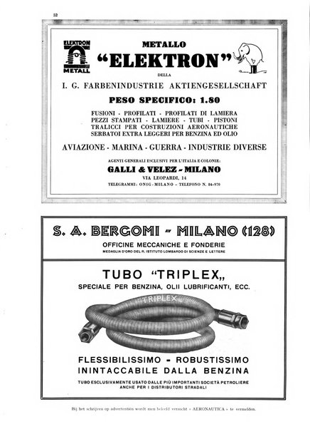 L'aeronautica rivista mensile internazionale illustrata