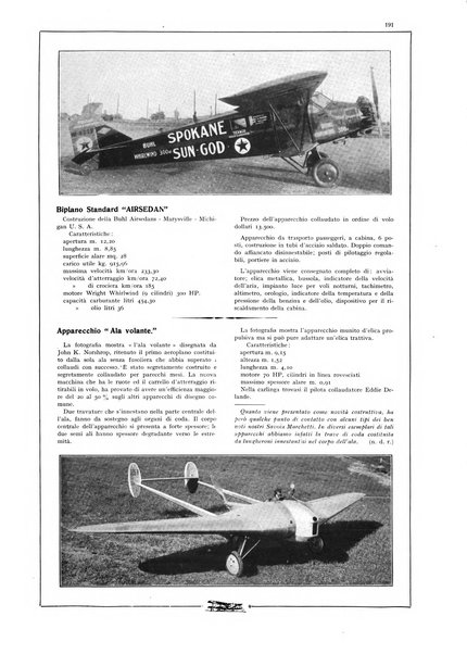 L'aeronautica rivista mensile internazionale illustrata