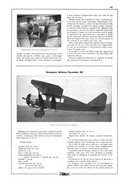 L'aeronautica rivista mensile internazionale illustrata