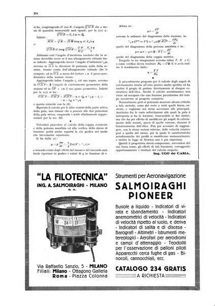 L'aeronautica rivista mensile internazionale illustrata